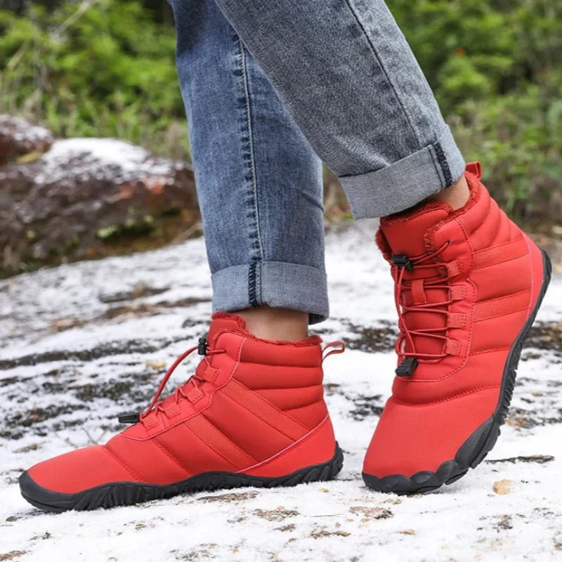Barefoot Snow Boots — Fur-Lined, Wide Toe Box