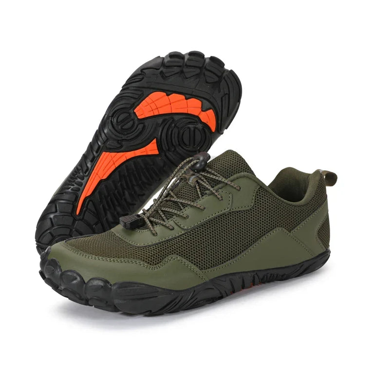 Barefoot Hiking Shoes — Breathable Mesh, Wide Toe Box
