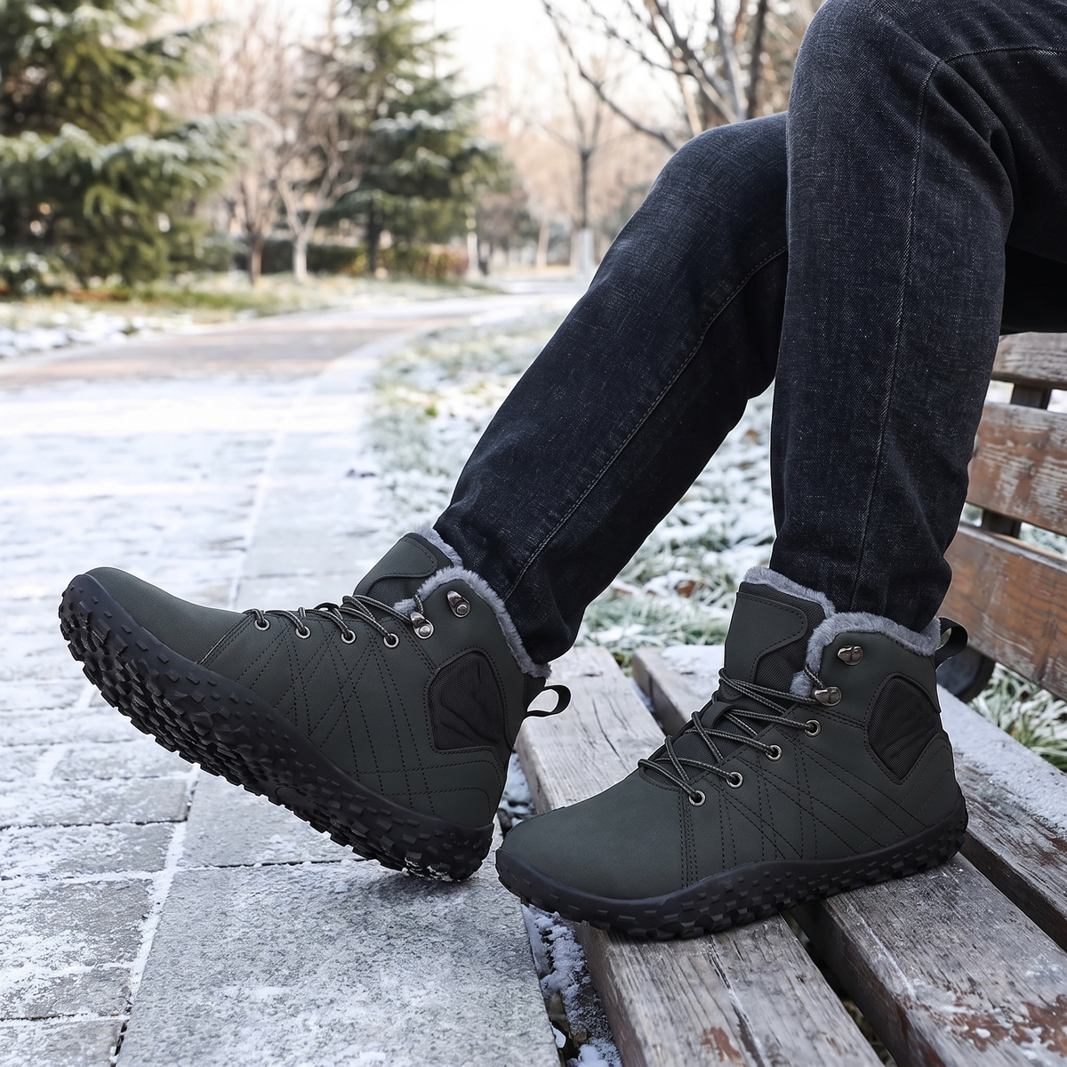 Barefoot Winter Trail Shoes — Waterproof, Wide Toe Box — image 3