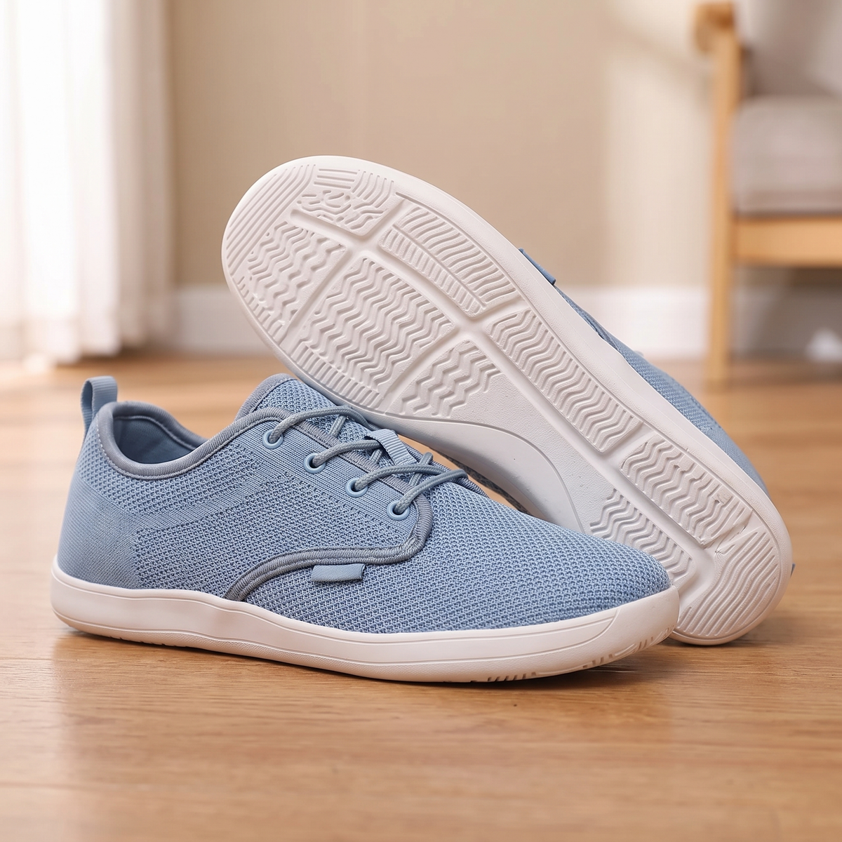 Barefoot Sneakers — Wide Toe Box, Breathable Mesh, Zero Drop — image 1