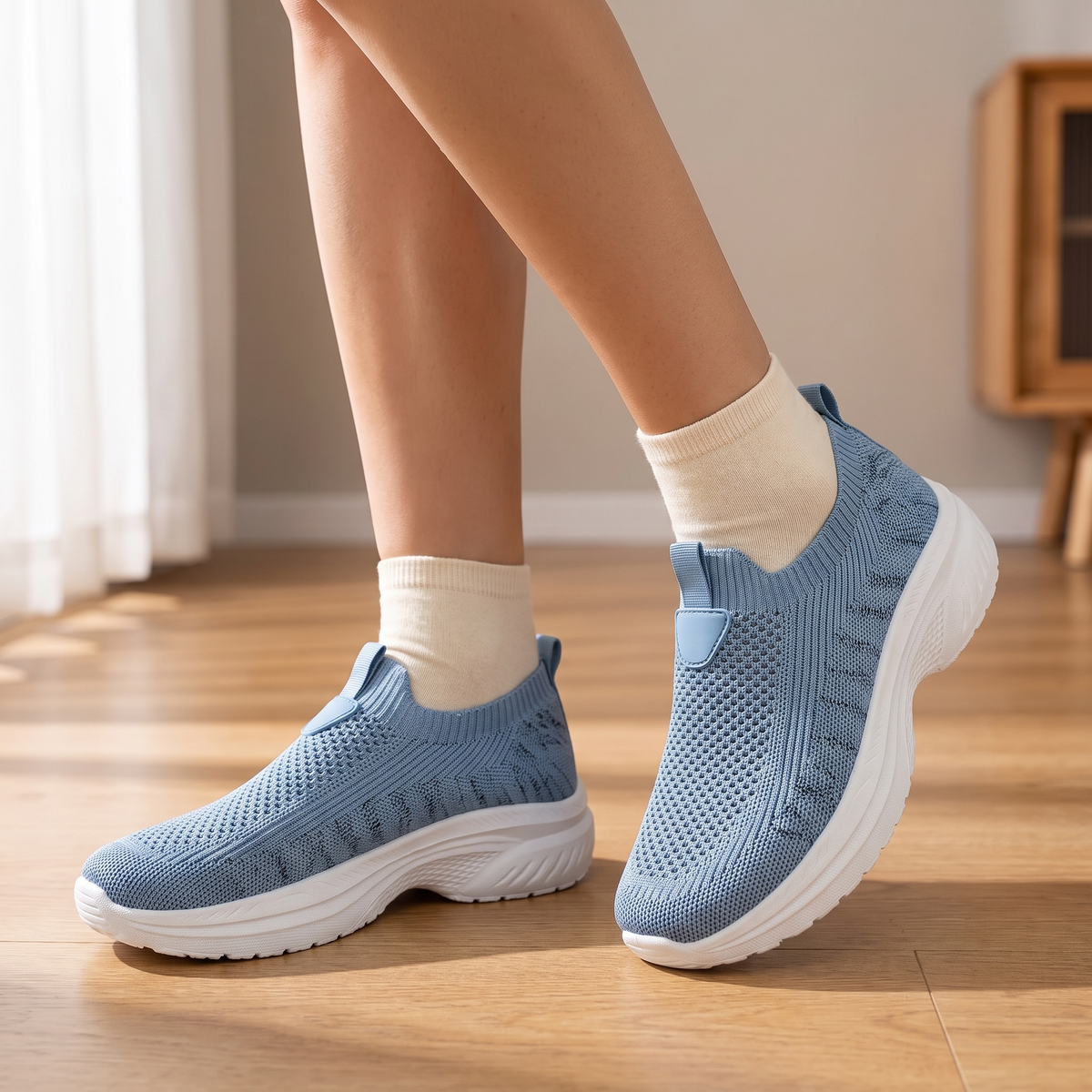 Barefoot Walking Shoes — Wide Toe Box, Breathable Mesh — image 3