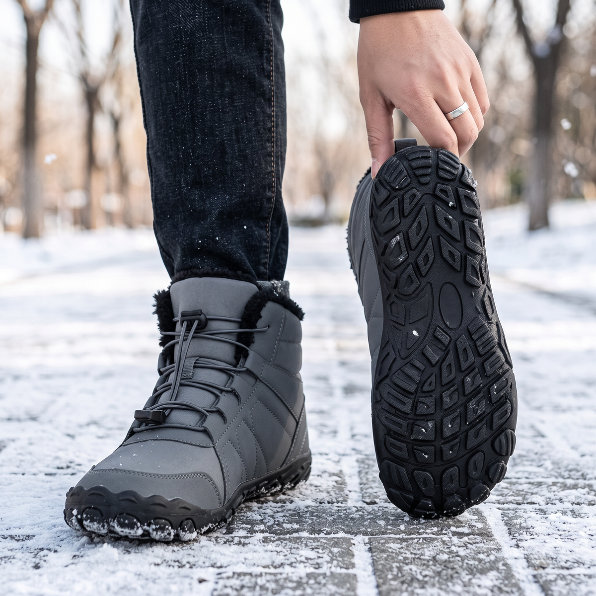Barefoot Winter Boots — Fur-Lined, Waterproof, Wide Toe Box — image 15