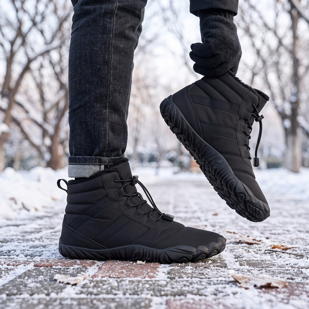 Barefoot Snow Boots — Fur-Lined, Wide Toe Box | Men & Women — image 14