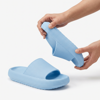 Timmy Unisex Lightweight EVA Cushion Slides | Soft Everyday Comfort Sky Blue