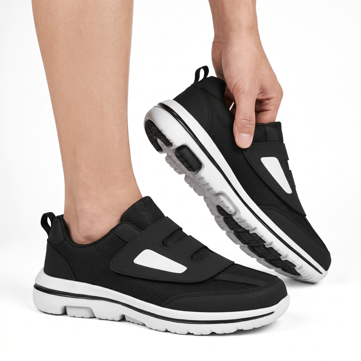 Drift Cushioned Walking Shoes | Breathable Slip-On Everyday Sneakers — image 3