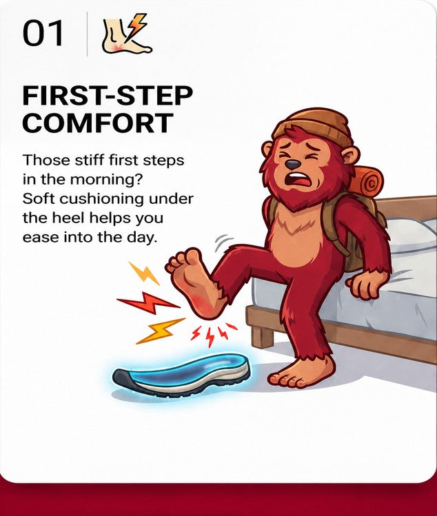 01 — FIRST-STEP COMFORT