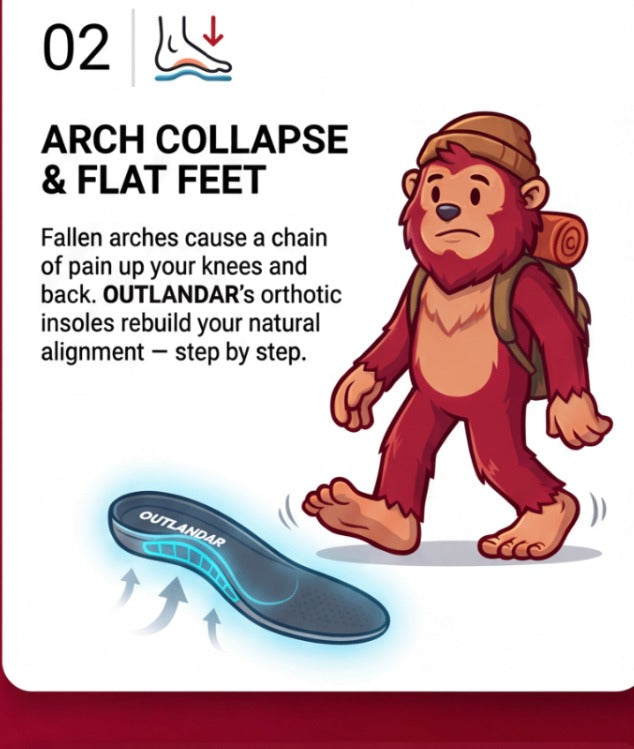 02 — ARCH COLLAPSE & FLAT FEET